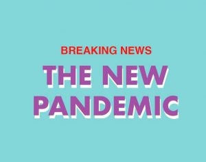 ilustración de breaking news: the new pandemic