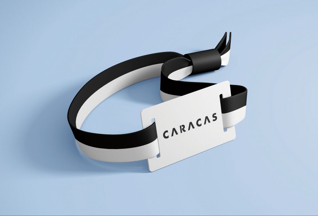 pulsera con logotipo proyecto Caracas